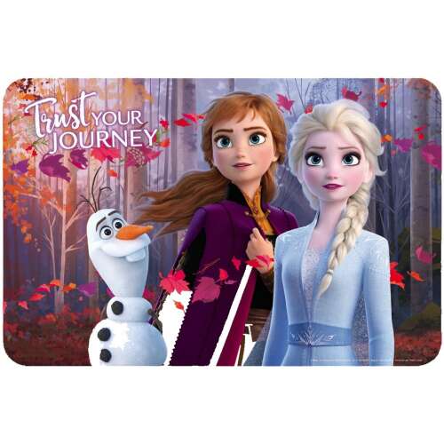Disney Frozen Tischset mit Anna, Elsa und Olaf, 43x28 cm