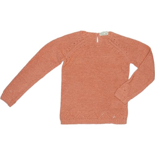 OVS Lány Kötött Pulóver, 128-as méret, korall színű