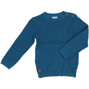 OVS Fagottino blauer Strickpullover für Jungen, Größe 98 - Pullover für Damen