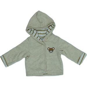 DopoDopo Baby Kapuzenpullover mit Bärenapplikation, Größe 56 - Pullover für Damen