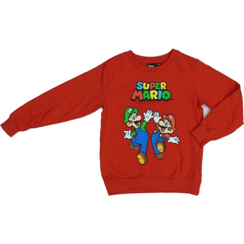 Super Mario Fiú Pulóver (Méret: 122)