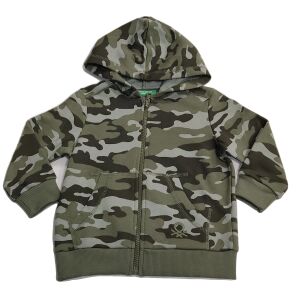 Benetton Fiú Kapucnis pulóver (Méret: 92) 126043983 - Gyerek pulóver