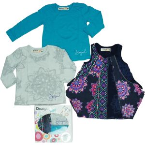 Desigual Lány 3 részes szett - Lányka ruha (Méret: 80) 126044550 - Desigual