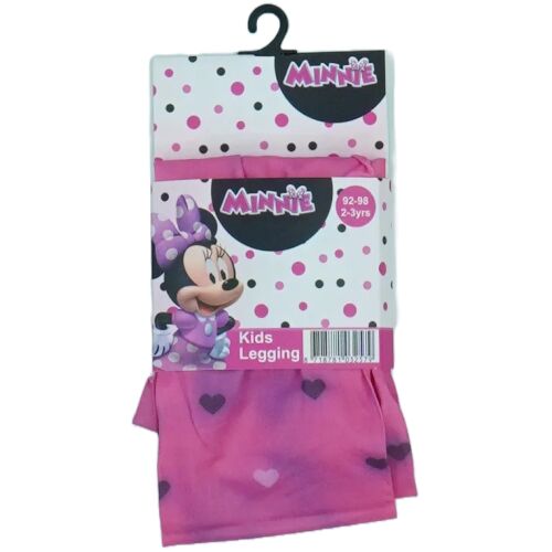 Minnie Mouse Gyerek Legging Szív Mintával, Méret 92-98 (2-3 Év) - Gyerek leggings