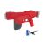 Електрически воден пистолет, червен, с батерия и зарядно