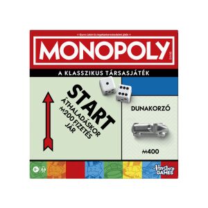Monopoly Brettspiel Ungarische Ausgabe Box Vorderseite - Monopoly