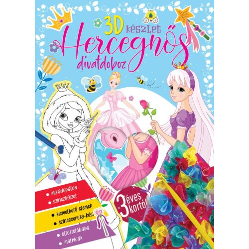 Napraforgó 3D készlet - Tündéres divatdoboz