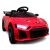 R-Sport Cabrio A1 mașină electrică roșie pentru copii, vedere unghiulară