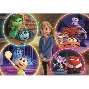 Puzzle Inside Out cu 104 piese cu Riley și emoțiile ei, Clementoni - Clementoni Puzzle