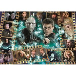 Puzzle Harry Potter de 1000 de piese de la Clementoni, cu personaje din filmele Harry Potter - Clementoni Puzzle