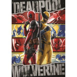 Imagine puzzle Deadpool & Wolverine 1000 piese - Clementoni Puzzle