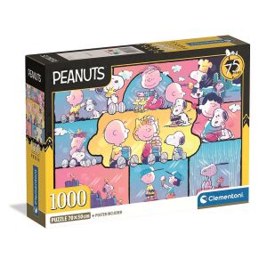 Snoopy 1000 db-os Compact puzzle Clementoni