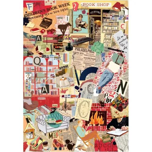 Könyvek Writing 1000 db-os Compact puzzle Clementoni 164454550 - Clementoni