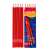 Nebulo Red Colour Pencils, 12 pieces