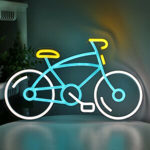 Semn Neon LED Bicicletă 130092643 - Lămpi decorative