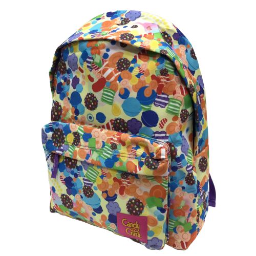 Ruksak Candy Crush, šareni, s motivom slatkiša, školski ruksak