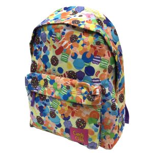 Candy Crush Rucksack, bunt, Süßigkeiten-Motiv, Schulrucksack - Rucksäcke & Taschen für Kindergarten