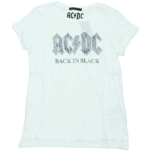 AC/DC Back in Black csillogós póló - Sisley