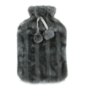 Plüss gumi melegvizes palack 2L Grafit