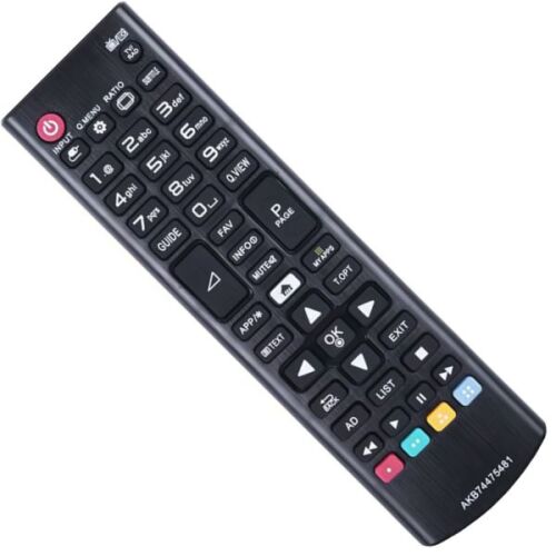 Pilot zdalnego sterowania LG TV, widok z przodu