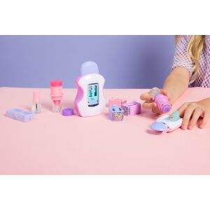 Go Glam Nail Studio, köröm díszítő készlet, köröm bélyegző készlet, köröm mintázó készlet, gyerekeknek köröm díszítés, körömlakk, köröm matricák, köröm díszítő eszközök, köröm díszítő kellékek, köröm díszítő kiegészítők - Spin Master