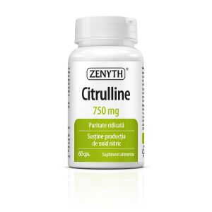 Zenyth Citrulline 750 mg, 60 kapsúl, výživový doplnok na zvýšenie produkcie oxidu dusíka - Krása & Zdravie