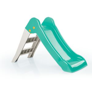 Primul meu tobogan - Pastel zjeżdżalnia dla dzieci, zielona i biała, do zabawy w domu i na zewnątrz - Slajd