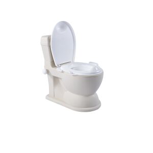 DOLU Toaletă de antrenament multifuncțională 2 în 1, Bej - Schimbarea scutecelor