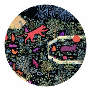 Djeco Puzzle Gallery Kráľovstvo mačiek 500-dielna skladačka dokončený obraz - Puzzle