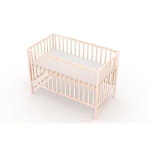 Kinderbett ohne Schublade VESSANTI Clasico Natur + Kokosmatratze 8 cm