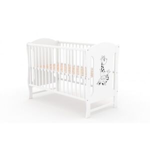 Fiók nélküli ágy vessanti zuza - fehér