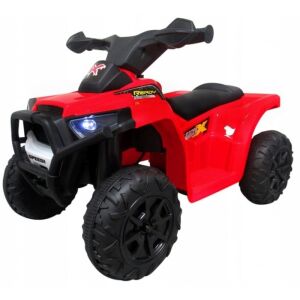Czerwony elektryczny ATV dla dzieci, J8 R-Sport, bateria 6V, silnik 25W, 2-biegowy, światła, muzyka, klakson, dla dzieci w wieku 2-4 lat - R-Sport Pojazd elektryczny