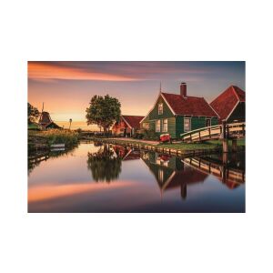 Összerakott Clementoni Hollandia Zaanse Schans 1500 darabos puzzle - Clementoni Puzzle