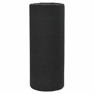 vidaXL Fekete Műfű Tekercs 1x5 m, 40mm szálmagasság - Műfű