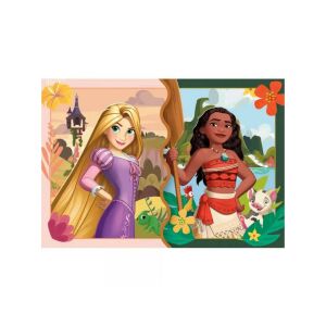 Puzzle Clementoni Disney Princess cu Rapunzel și Moana - Clementoni Puzzle