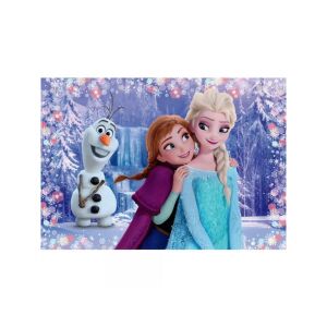 Puzzle Disney Frozen cu Elsa, Anna și Olaf - Clementoni Puzzle