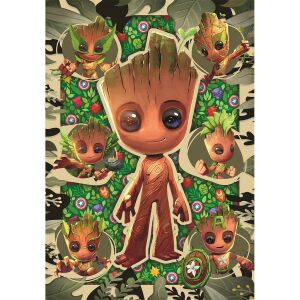 Puzzle Guardians of the Galaxy Groot 104 de piese Clementoni - Clementoni Puzzle
