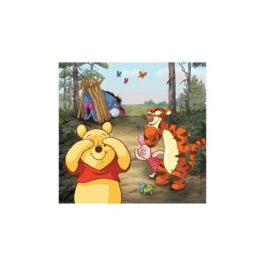 Clementoni Disney Winnie the Pooh imagine puzzle cu Eeyore, Tigger, Purceluș și Winnie the Pooh - Clementoni Puzzle