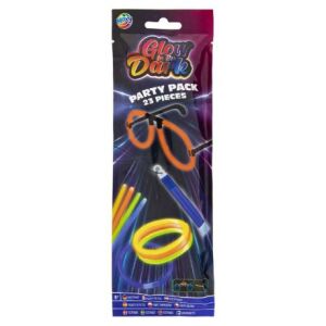 Moxy világító party pálcikák készlet, szemüveggel Grafix