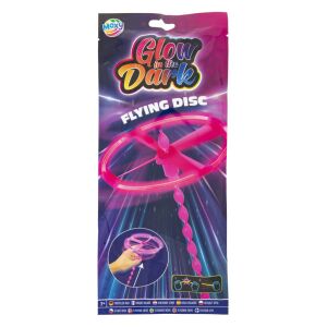 Világító kilőhető repülő propeller, neon rózsaszín Grafix