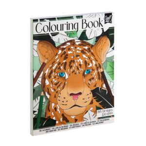 CraftID színező könyv 144 képpel, tigris CraftArt