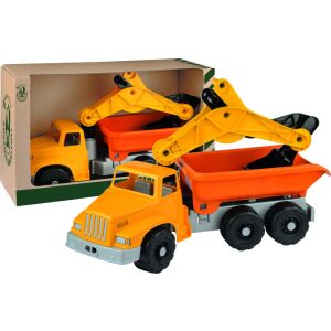 Androni Nagy teherbírású markoló utánfutóval, Giant trucks 126131169 - Androni