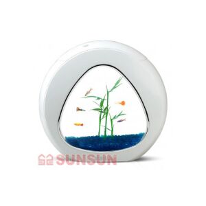 Sunsun YA-01 Mini Aquarium mit Fischen und Pflanzen - Sunsun