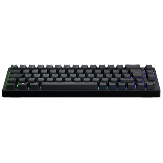 AVAX GM01 65% RGB mechanikus vezetékes billentyűzet Outemu piros...