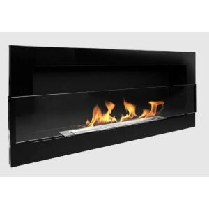 Falra szerelt biokandalló égő lánggal - Bysil