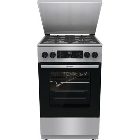 Gorenje GKS5C71XF Kombinált tűzhely, 70L, 4 főzőzóna, AquaClean,...