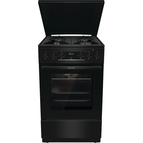 Gorenje MEKS5141BM Kombinált tűzhely, 70L, 4 főzőzóna, FrozenBake...