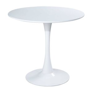 Fehér kerek Beluga étkezőasztal - Bútor