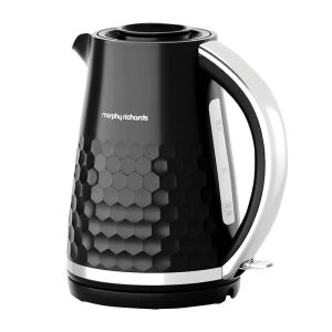 Morphy Richards 108271 fekete elektromos vízforraló méhsejt mintával - Morphy Richards