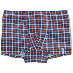 Chlapčenské boxerky Esprit, veľkosť 110, oranžová a modrá kockovaná - Esprit